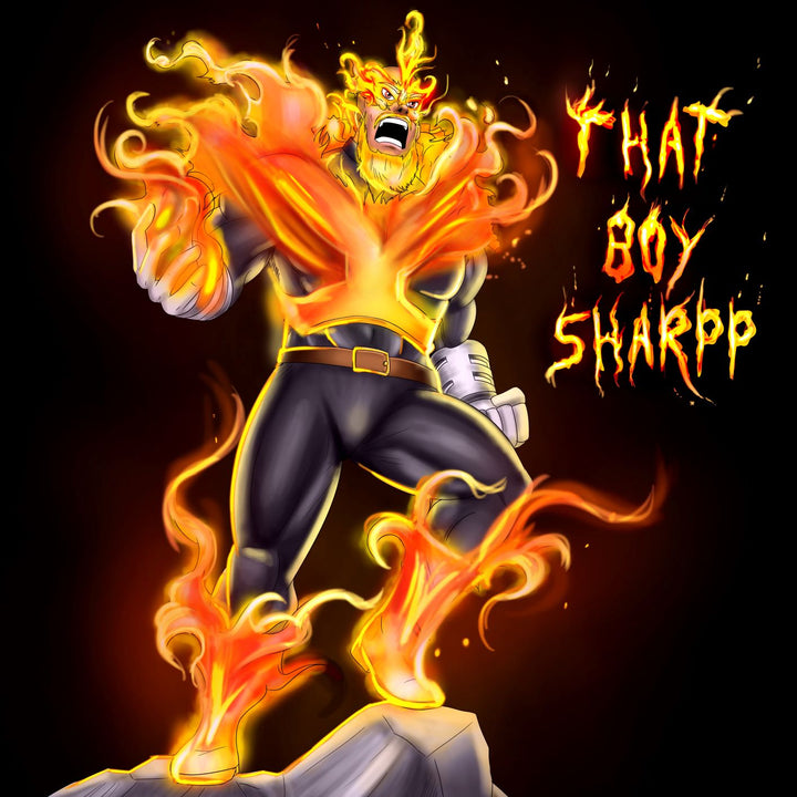 Stand-Up - My Hero Academia Customized Portrait , Endeavour, My Hero Academia, My Hero Academia Customized Portrait, product:turn-me-hero, Stand-Up