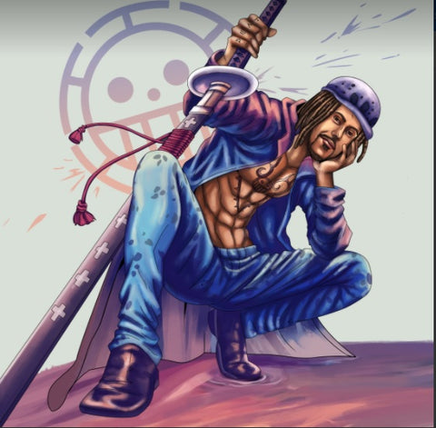 WHO'S NEXT - ONE PIECE CUSTOM ARTWORK , One Piece, One Piece Custom Anime Portrait, One Piece Custom Drawing, One Piece Customized Portrait, One Piece Personalized Digital Portraits, product:turn-me-pirate, Trafalgar Law