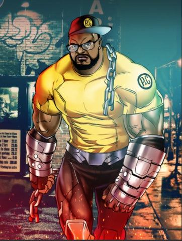 UNBREAKABLE - MARVEL CUSTOM ARTWORK , Luke Cage, Marvel Custom Drawing, Marvel Hero, Marvel hero Customized Portrait, Marvel Personalized Digital Portraits, Marvel Universe, product:turn-me-marvel-hero