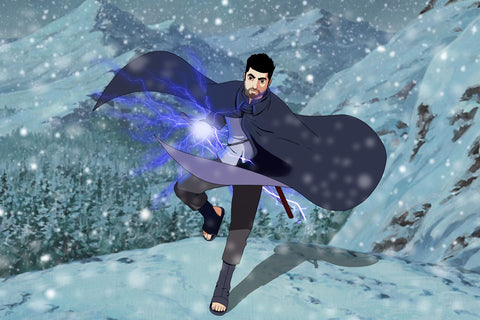 Lightning Release , Lightning Release, naruto, ninja, product:turn-me-ninja, Sasuke Uchiha