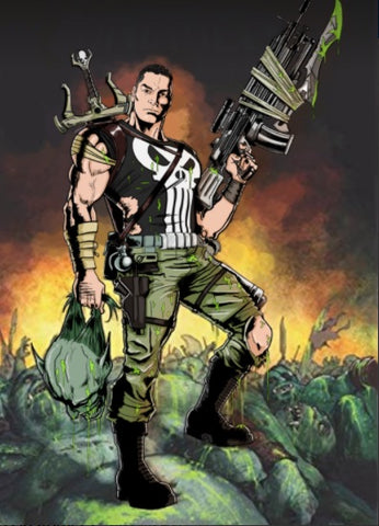 WE ARE ALL LONELY - MARVEL CUSTOM ARTWORK , Marvel Custom Drawing, Marvel Hero, Marvel hero Customized Portrait, Marvel Personalized Digital Portraits, Marvel Universe, product:turn-me-marvel-hero, Punisher, The Punisher Digital Portraits