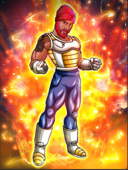 TAKE THIS ONE - DRAGON BALL CUSTOM ARTWORK , Dragon Ball, Dragon Ball Anime Portrait, Dragon Ball Cartoon Illustration, Dragon Ball Custom Anime Portrait, Dragon Ball Custom Drawing, product:turn-me-saiyan, SSG Vegeta