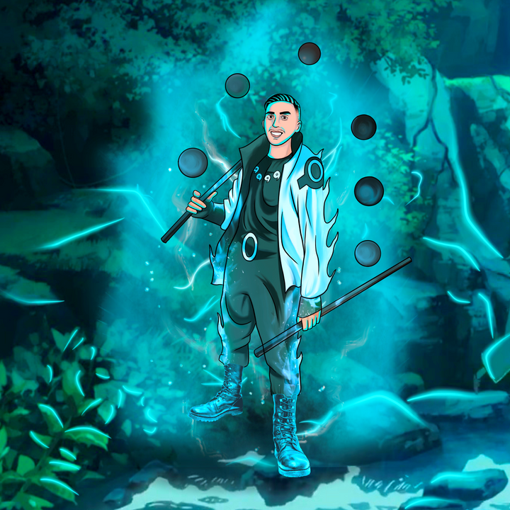 Work Hard - Naruto Art From Photos , naruto, Naruto Art From Photos, product:turn-me-ninja, Work Hard