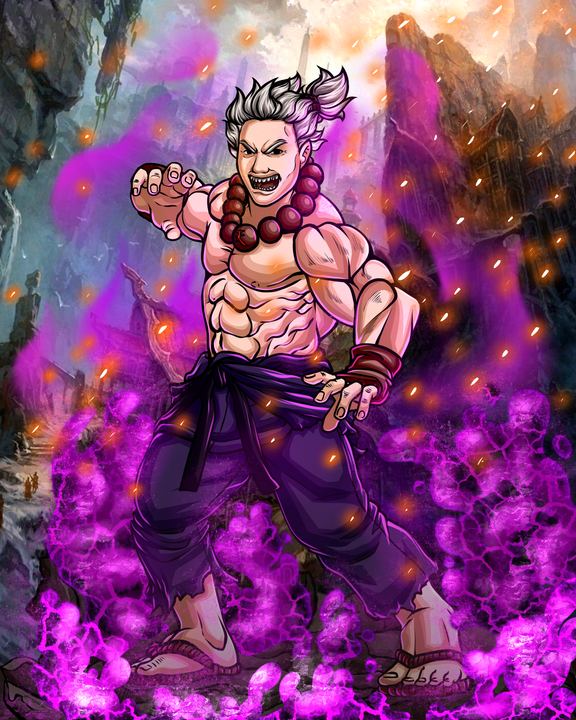 Defeat Own Shadow - Street Fighter Custom Anime Portrait , Akuma, Defeat Own Shadow, product:turn-me-other, Street Fighter, Street Fighter Custom Anime Portrait