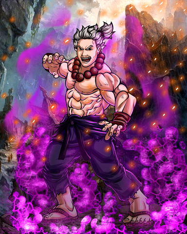 Defeat Own Shadow - Street Fighter Custom Anime Portrait , Akuma, Defeat Own Shadow, product:turn-me-other, Street Fighter, Street Fighter Custom Anime Portrait