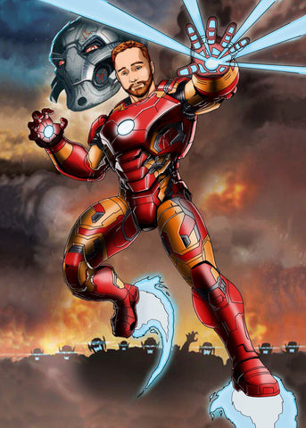 The Taste - Marvel Custom Anime Portrait , Iron Man, Marvel Custom Anime Portrait, Marvel Hero, Marvel Universe, product:turn-me-marvel-hero, The Taste