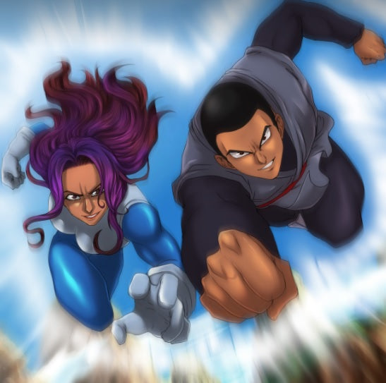 WE WILL ALWAYS BE TOGETHER - ANIME COUPLE PORTRAIT , Couple Custom Drawing, Dragon Ball, Dragon Ball Anime Portrait, Dragon Ball Couple Custom Drawing, Dragon Ball Couple Illustration, Dragon Ball Couple Portrait, Dragon Ball Custom Anime Portrait, Dragon Ball Custom Drawing, Dragon Ball Z, product:turn-me-saiyan