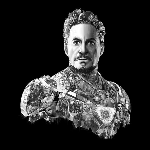 IRON MAN IRON MAN Turned Ninja