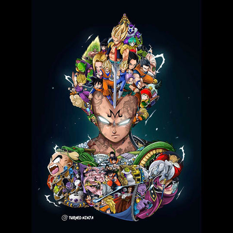 VEGETA VEGETA Turned Ninja