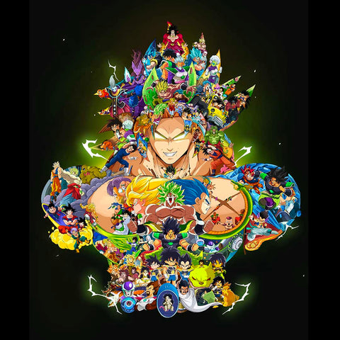 BROLY BROLY Turned Ninja