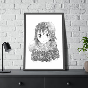 RIMURU BLACK & WHITE FRAMED POSTER RIMURU BLACK & WHITE FRAMED POSTER