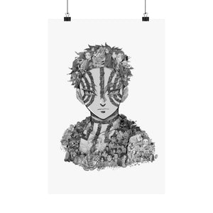 AKAZA BLACK & WHITE POSTER AKAZA BLACK & WHITE POSTER