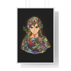 LINK COLOR FRAMED POSTER LINK COLOR FRAMED POSTER