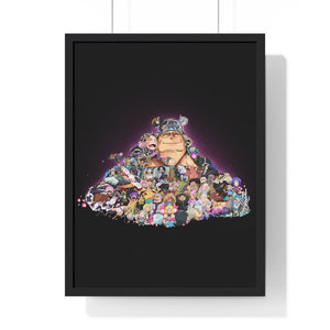 KUMA COLOR FRAMED POSTER KUMA COLOR FRAMED POSTER