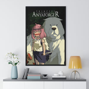 ANYA x MONONOKE COLOR FRAMED POSTER ANYA x MONONOKE COLOR FRAMED POSTER