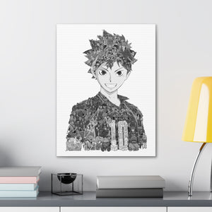 HINATA BLACK & WHITE CANVAS HINATA BLACK & WHITE CANVAS