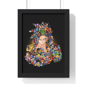GOKU SSJ4 COLOR FRAMED POSTER GOKU SSJ4 COLOR FRAMED POSTER