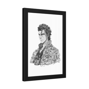 AIZEN BLACK & WHITE FRAMED POSTER AIZEN BLACK & WHITE FRAMED POSTER