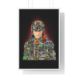 MIGHT GUY COLOR FRAMED POSTER MIGHT GUY COLOR FRAMED POSTER