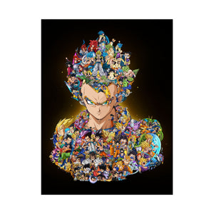 GOGETA COLOR POSTER GOGETA COLOR POSTER