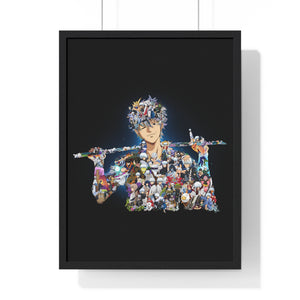 GINTOKI COLOR FRAMED POSTER GINTOKI COLOR FRAMED POSTER