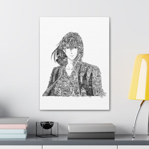 HOWL BLACK & WHITE CANVAS HOWL BLACK & WHITE CANVAS