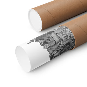 KID NAR BLACK & WHITE POSTER KID NAR BLACK & WHITE POSTER