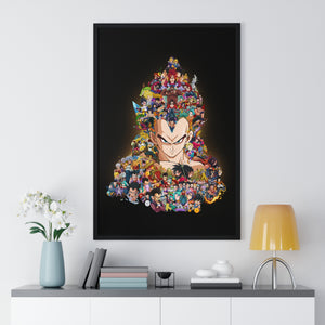 VEGETA SSJ4 COLOR FRAMED POSTER VEGETA SSJ4 COLOR FRAMED POSTER