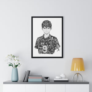 KAGEYAMA BLACK & WHITE FRAMED POSTER KAGEYAMA BLACK & WHITE FRAMED POSTER