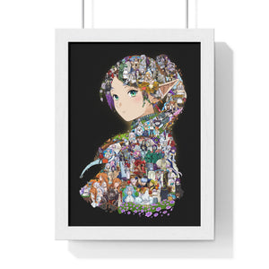 FRIEREN COLOR FRAMED POSTER FRIEREN COLOR FRAMED POSTER