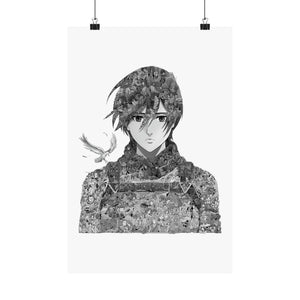 MIKASA BLACK & WHITE POSTER MIKASA BLACK & WHITE POSTER