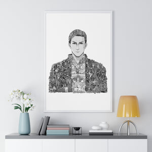 ERWIN BLACK & WHITE FRAMED POSTER ERWIN BLACK & WHITE FRAMED POSTER