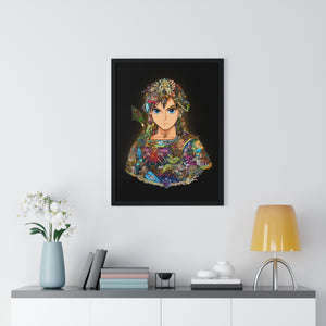 LINK COLOR FRAMED POSTER LINK COLOR FRAMED POSTER
