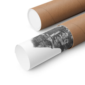 THOMAS JEFFERSON BLACK & WHITE POSTER THOMAS JEFFERSON BLACK & WHITE POSTER