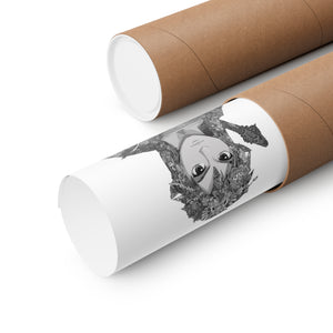 LINK BLACK & WHITE POSTER LINK BLACK & WHITE POSTER