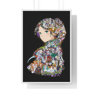 FRIEREN COLOR FRAMED POSTER FRIEREN COLOR FRAMED POSTER