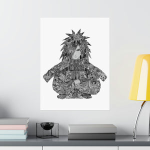 MADARA BLACK & WHITE POSTER MADARA BLACK & WHITE POSTER