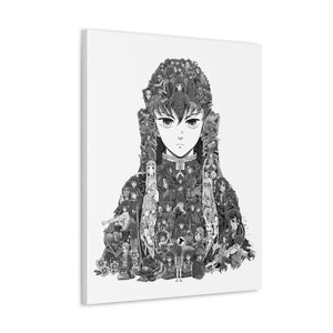 MUICHIRO BLACK & WHITE CANVAS MUICHIRO BLACK & WHITE CANVAS