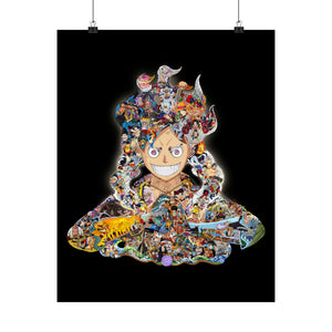 LUFFY GEAR 5 COLOR POSTER LUFFY GEAR 5 COLOR POSTER