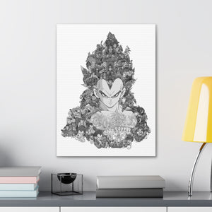 VEGETA SSJ4 BLACK & WHITE CANVAS VEGETA SSJ4 BLACK & WHITE CANVAS