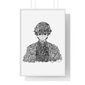 ZENITSU BLACK & WHITE FRAMED POSTER ZENITSU BLACK & WHITE FRAMED POSTER