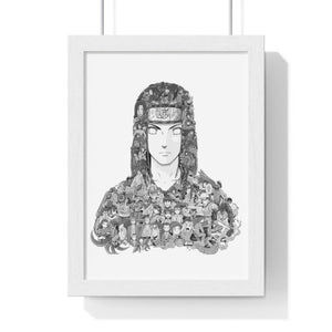 NEJI BLACK & WHITE FRAMED POSTER NEJI BLACK & WHITE FRAMED POSTER