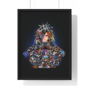 MADARA COLOR FRAMED POSTER MADARA COLOR FRAMED POSTER