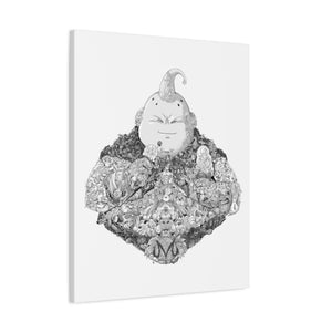 FAT BUU BLACK & WHITE CANVAS FAT BUU BLACK & WHITE CANVAS