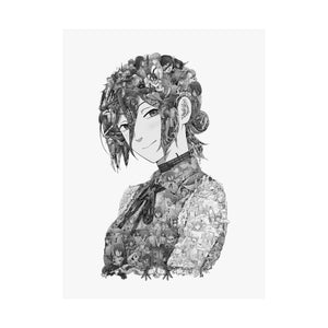 REZE BLACK & WHITE POSTER REZE BLACK & WHITE POSTER