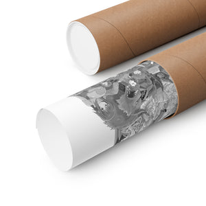 RIMURU BLACK & WHITE POSTER RIMURU BLACK & WHITE POSTER