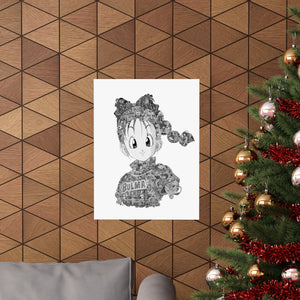 BULMA BLACK & WHITE POSTER BULMA BLACK & WHITE POSTER