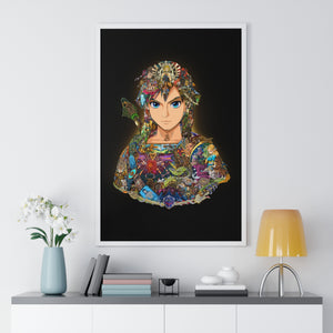 LINK COLOR FRAMED POSTER LINK COLOR FRAMED POSTER