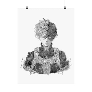 TODOROKI BLACK & WHITE POSTER TODOROKI BLACK & WHITE POSTER