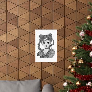 USAGI BLACK & WHITE POSTER USAGI BLACK & WHITE POSTER